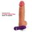 E-Line vibračný penis Robert 21,5 cm, telový