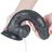 9'' Squirt Extreme Dildo STRIEKAJÚCE - Čierne, 23 cm dĺžka, priemer 4,4 cm, vhodne pre anál