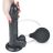 9'' Squirt Extreme Dildo STRIEKAJÚCE - Čierne, 23 cm dĺžka, priemer 4,4 cm, vhodne pre anál