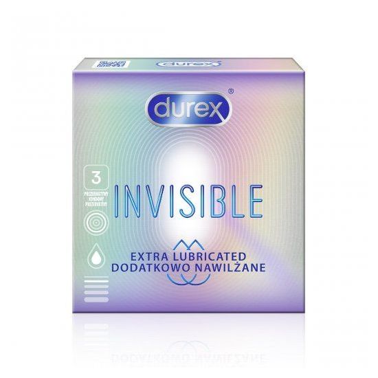 Kondóm Durex Invisible 3 ks