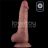 8.5'' Vibrating Dual Density Power Cock,  vibrační dildo s dvojí hustotou materiálu