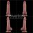 8.5'' Vibrating Dual Density Power Cock,  vibrační dildo s dvojí hustotou materiálu
