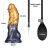 7.5'' Dual Density Silicone NAFUKOVACÍ Dildo, NOVINKA