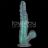 25 cm dildo Opal s perleťovým leskem, Novinka