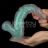 25 cm dildo Opal s perleťovým leskem, Novinka