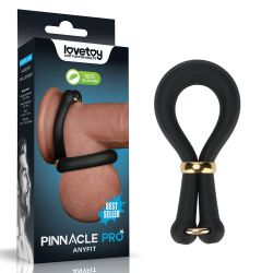 Univerzálny erekčný krúžok na penis, Pinnacle Pro Anyfit, čierny