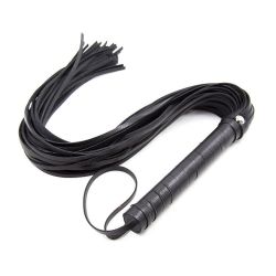 Dútky Sexys Bondage Couture Flogger, čierne, 64 cm