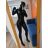 Celoplošný Spandex overal s otvorem na ústa a oči, černý, CATSUIT, zip je na zádech